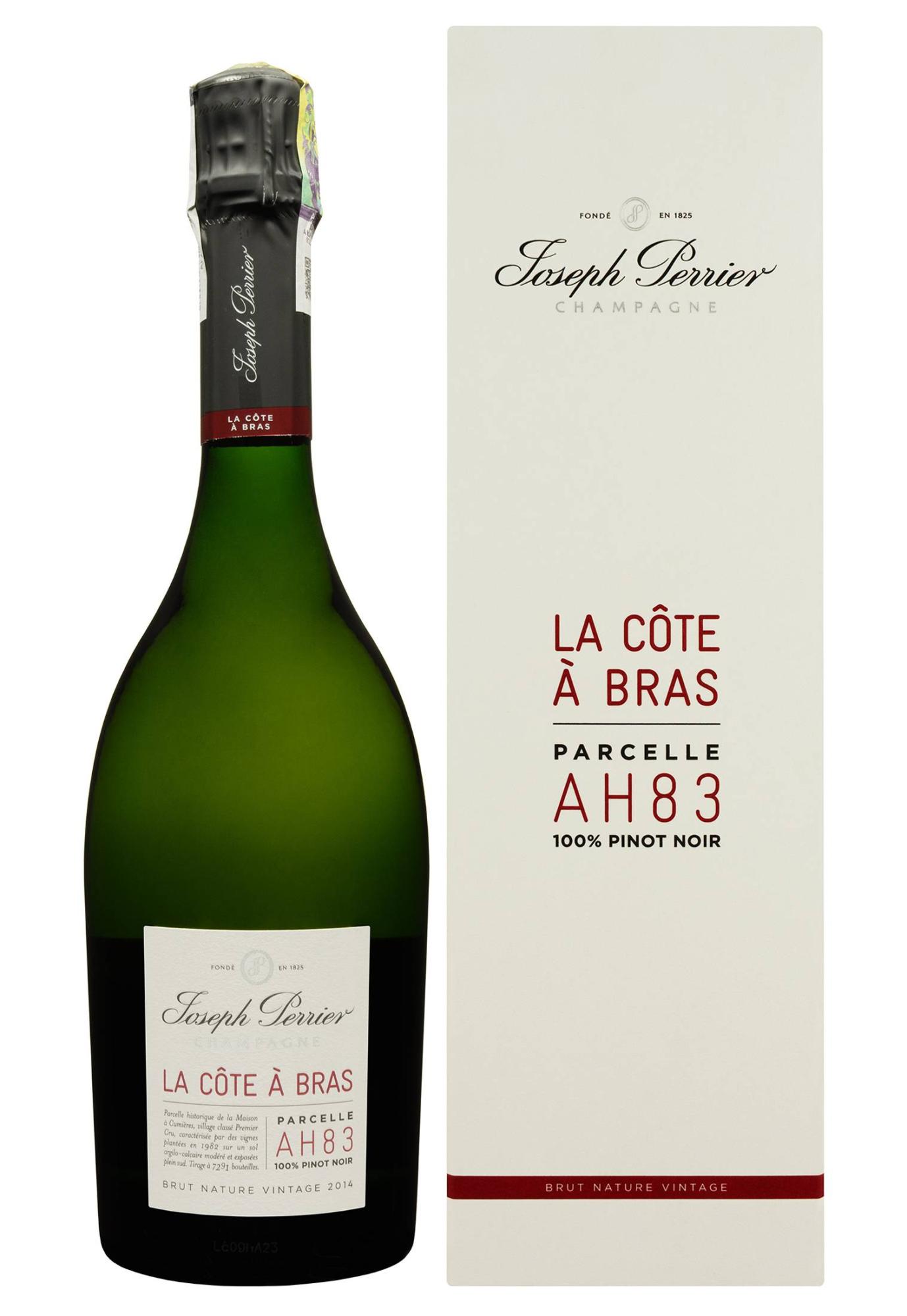 Шампанське Joseph Perrier La Cote a Bras Brut Nature 2014 сух біл 12% 0.75 л g/b